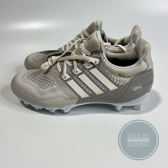 Adidas UltraBoost Footballs Cleats Talc Grey White Granite JP7409 Size 9.5 main image 5